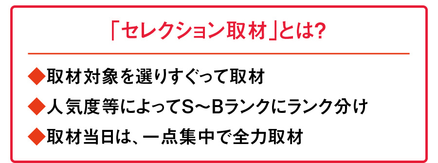 セレクション取材